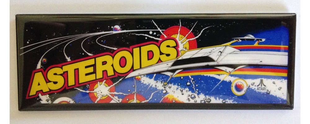 Asteroids - Marquee - Magnet - Atari